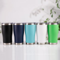 Customized insulated stainless steel travel mug cup with removable coffee 20oz tumbler mug vacuum insulated tumbler with lid